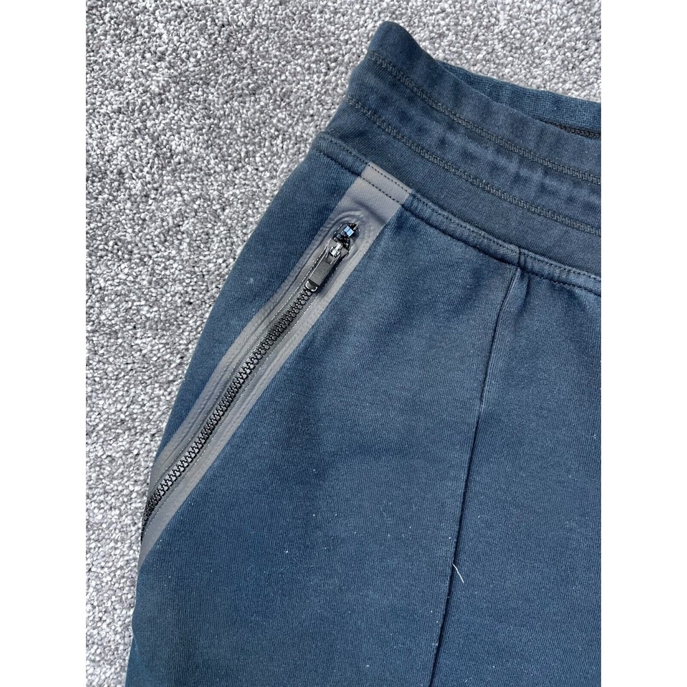 Nike Sweatpants Women Medium Capri Wide Leg Sportswear Tech Fleece Pant‎ Black - Picture 2 of 13